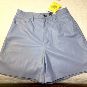 Power blue NANUSHKA SHORTS, SIZE M tags still on, never worn. 5” inseam